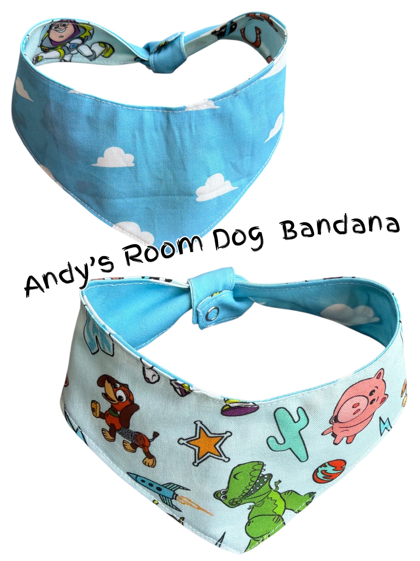 Andy’s Room (Toy Story) dog bandana -tfreedom
