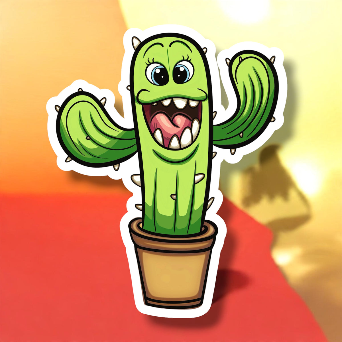 Cactus Sticker-DQ Kreations