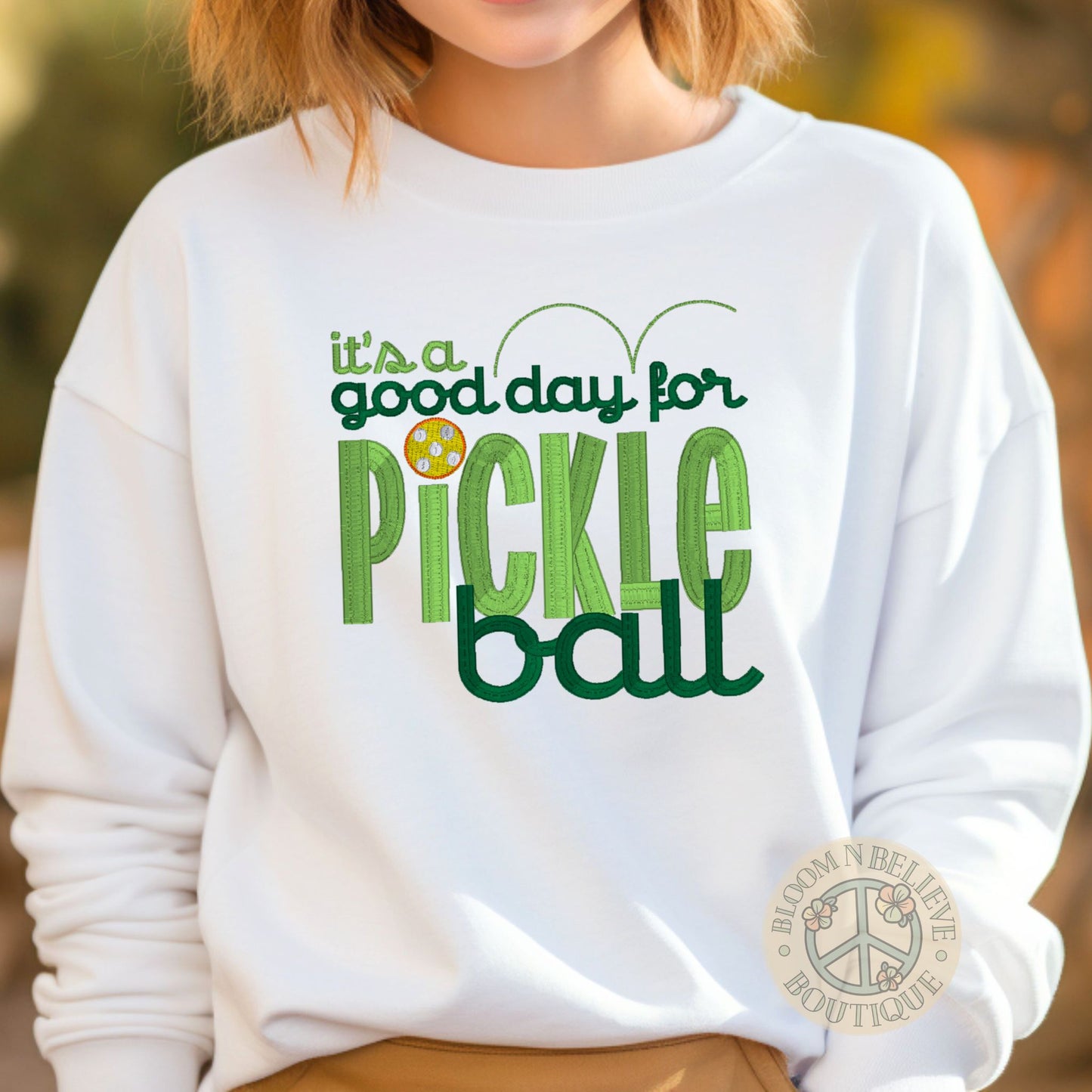 A Good Day for Pickleball Embroidered Unisex Shirt - Bloom-N-Believe Boutique