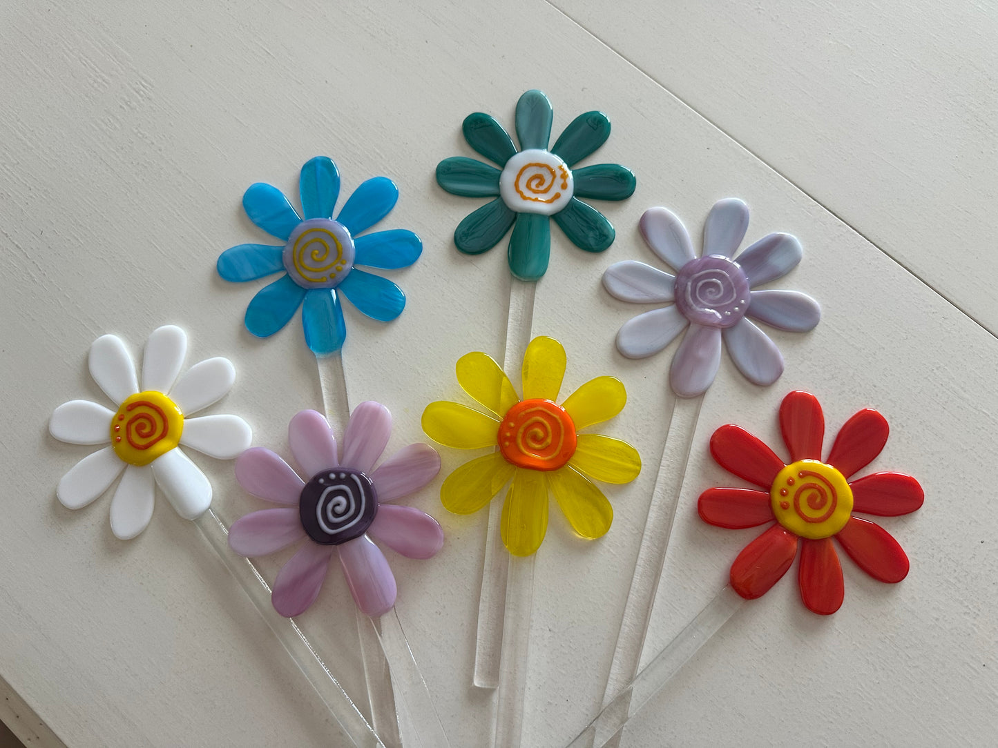 Plant Stake - Whimsical Flower
