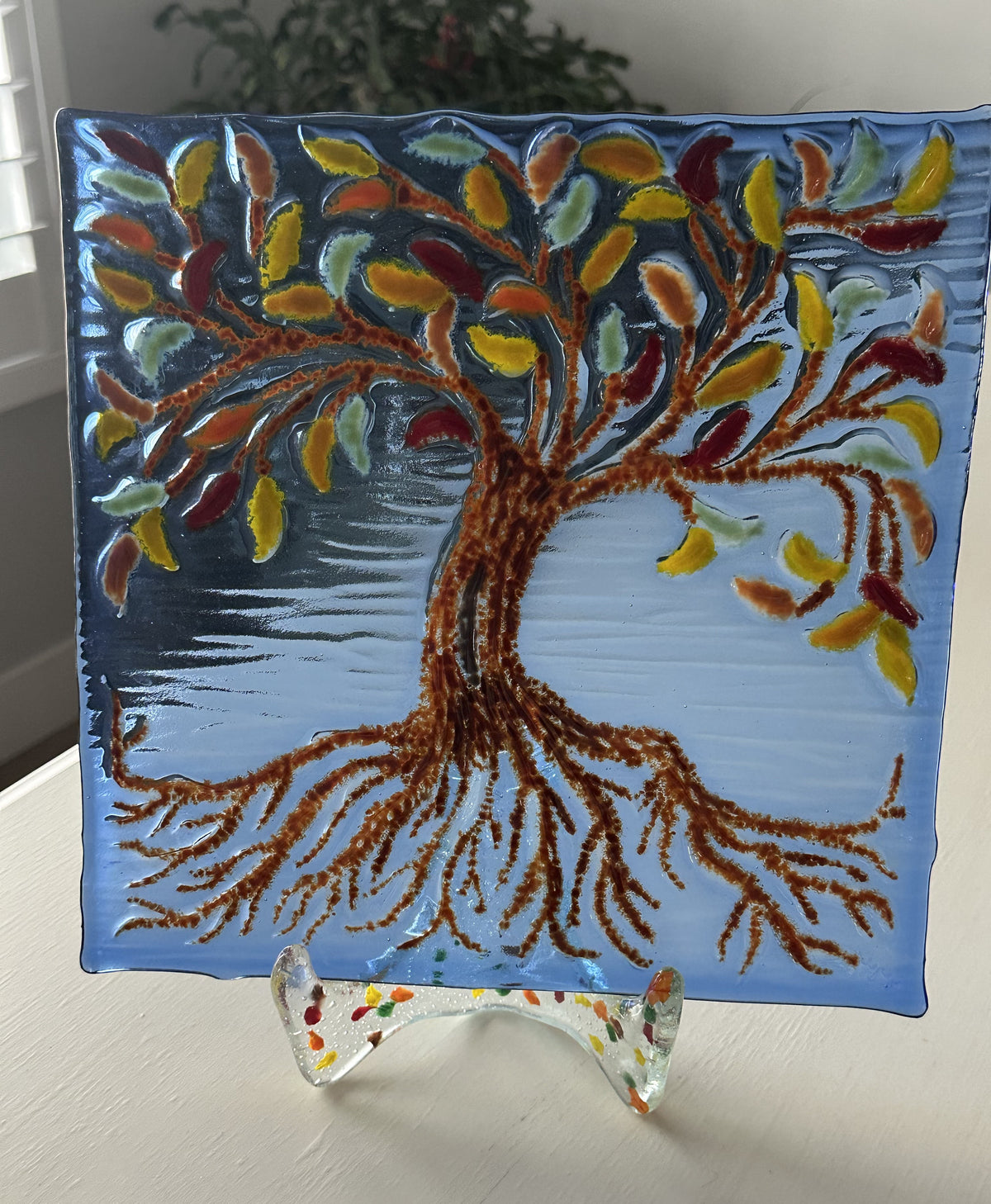 Plate - Tree of Life with Stand