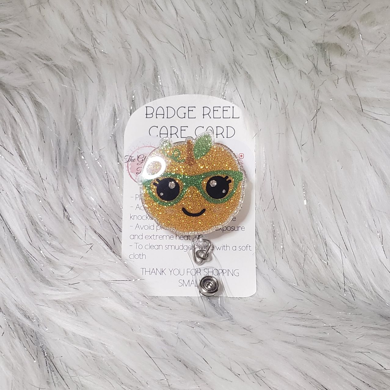 Badge Reels - Glitter Boss
