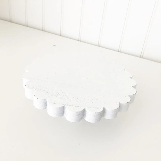Scalloped Tray Stand Riser - STV