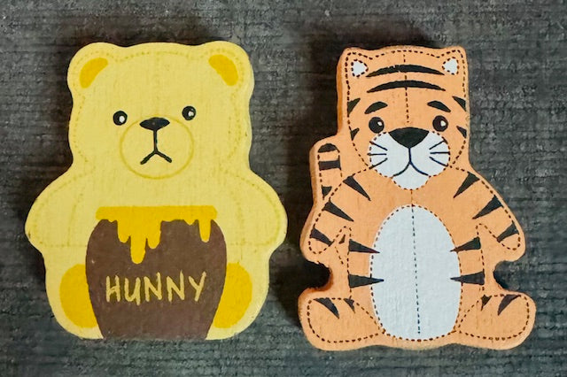 Letterboard Wood Shaped Winne The Pooh - STV