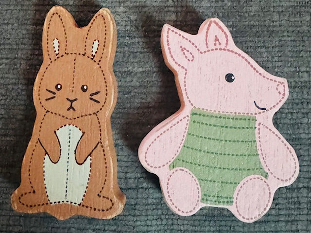 Letterboard Wood Shaped Winne The Pooh - STV