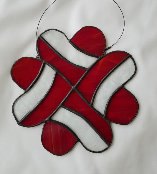 Suncatcher - Valentine - 4 Hearts