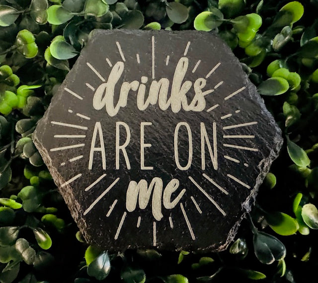 Slate Coaster - (Bar Series) - STV