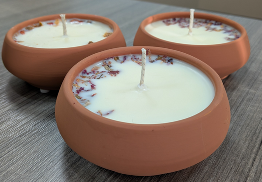 Terracotta Candle-$13.00