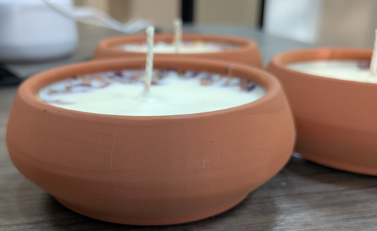 Terracotta Candle-$13.00