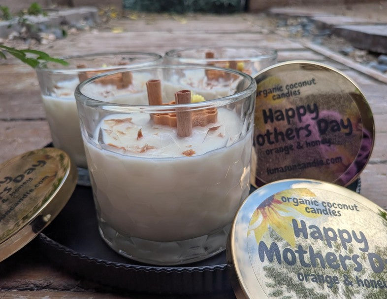 BeeCandle-Orange & Honey $29.00