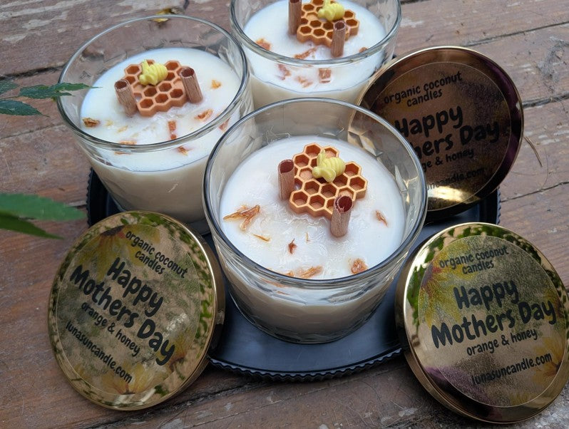 BeeCandle-Orange & Honey $29.00