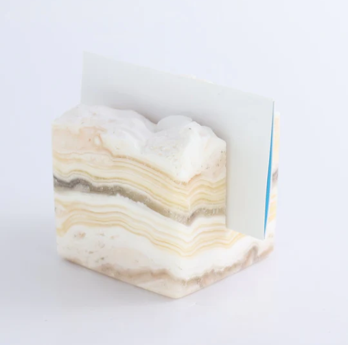 Calcite Card Holder STV
