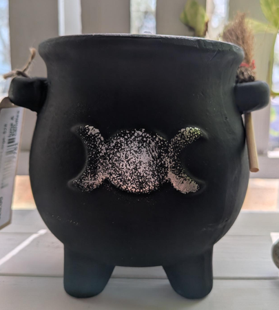 Witch Cauldron Candle-Large- $28.00