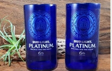 Vibrant Blue Boxlight Drinkware glasses