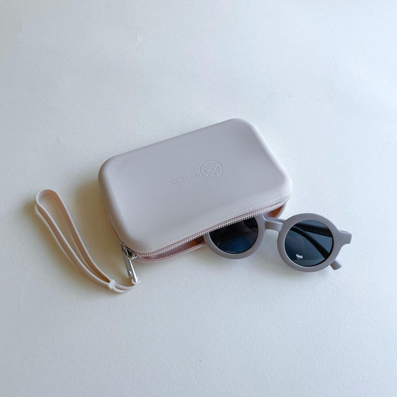 Silicone Waterproof Multipurpose Purse & Sunglasses Case Beige - MKS MIMINOO
