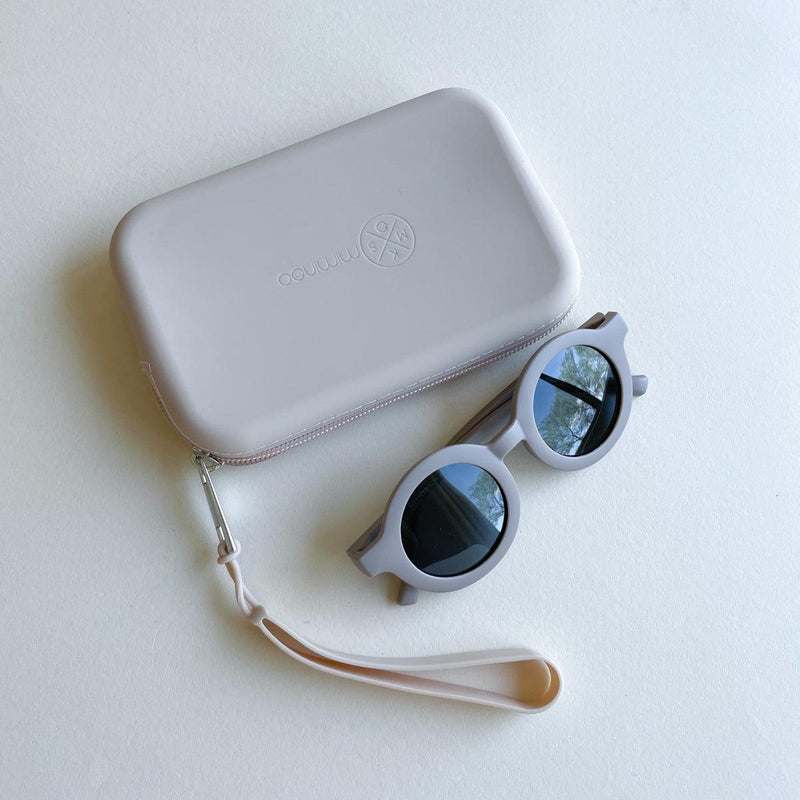 Silicone Waterproof Multipurpose Purse & Sunglasses Case Beige - MKS MIMINOO