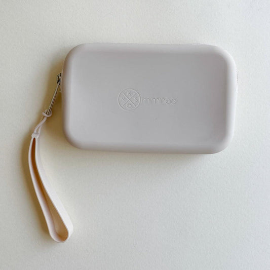 Silicone Waterproof Multipurpose Purse & Sunglasses Case Beige - MKS MIMINOO