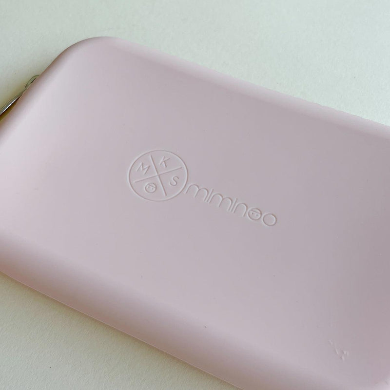 Silicone Waterproof Multipurpose Purse & Sunglasses Case Blush Pink - MKS MIMINOO