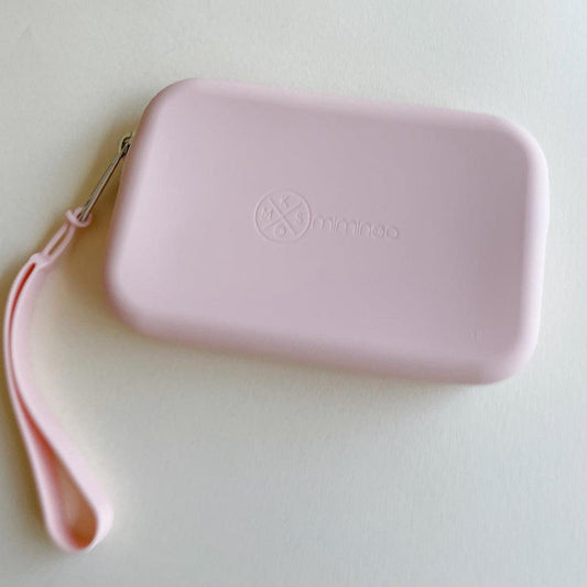 Silicone Waterproof Multipurpose Purse & Sunglasses Case Blush Pink - MKS MIMINOO