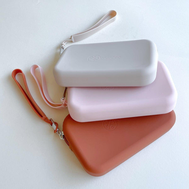 Silicone Waterproof Multipurpose Purse & Sunglasses Case Blush Pink - MKS MIMINOO