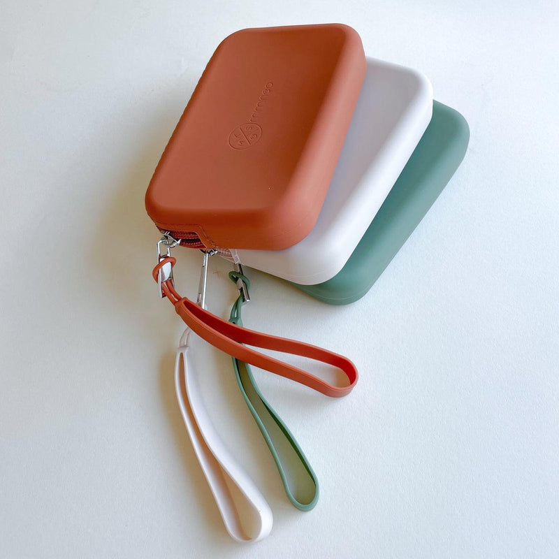 Silicone Waterproof Multipurpose Purse & Sunglasses Case Terracotta - MKS MIMINOO