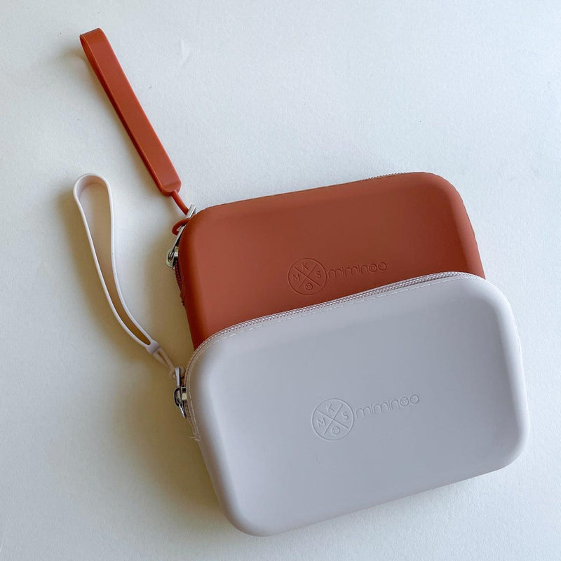Silicone Waterproof Multipurpose Purse & Sunglasses Case Terracotta - MKS MIMINOO