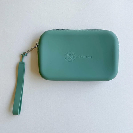 Silicone Waterproof Multipurpose Purse & Sunglasses Case Sage - MKS MIMINOO