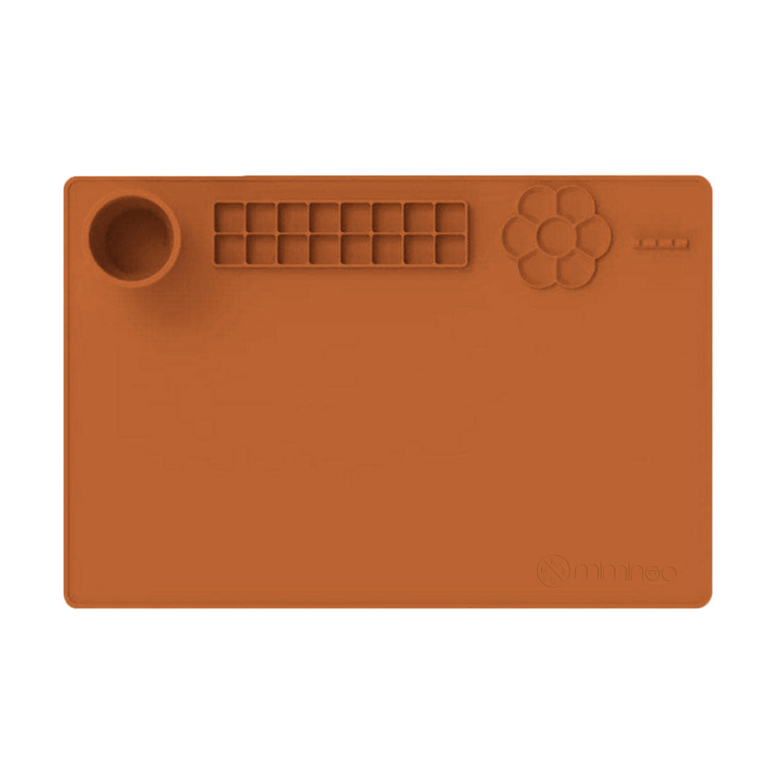Silicone Activity Painting Mat MKS MIMINOO™ Terracotta - MKS MIMINOO