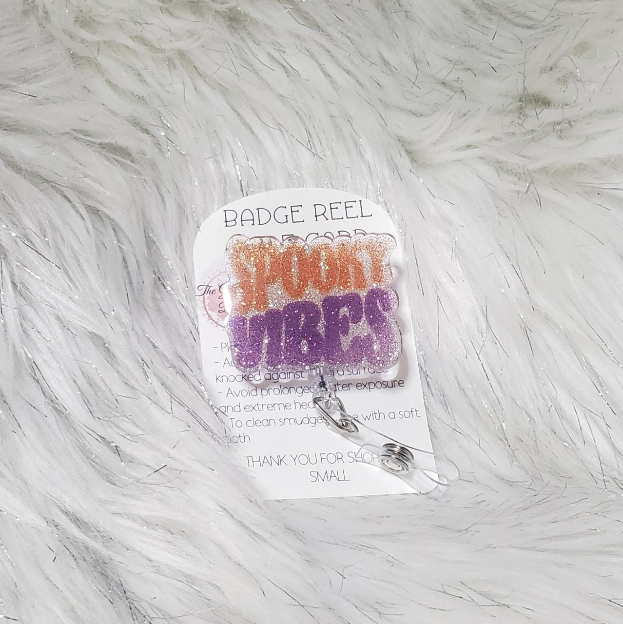 Badge Reels - Glitter Boss