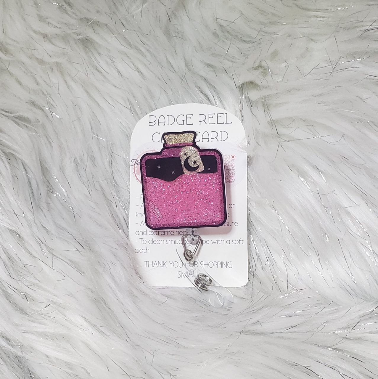 Badge Reels - Glitter Boss