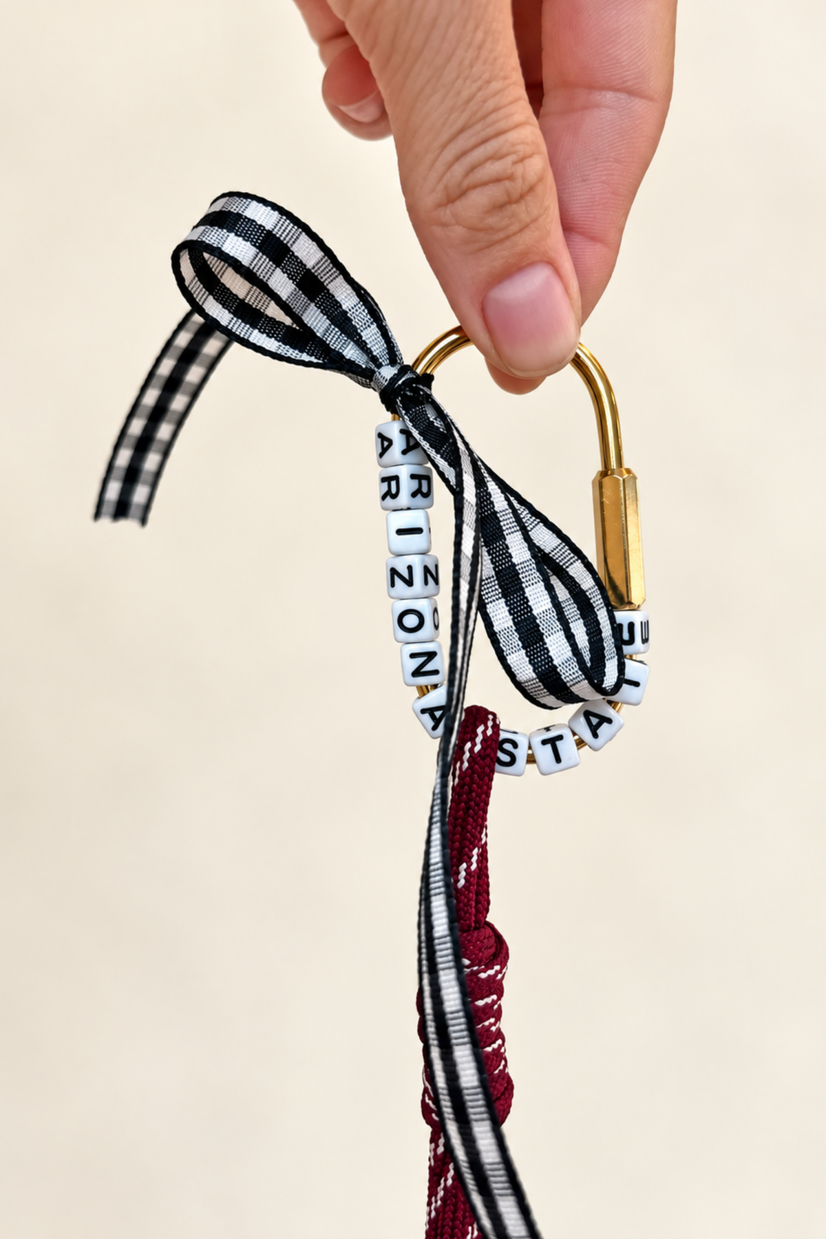 Arizona Game Day Devils Bag Charm Keychain - The Charm Edits