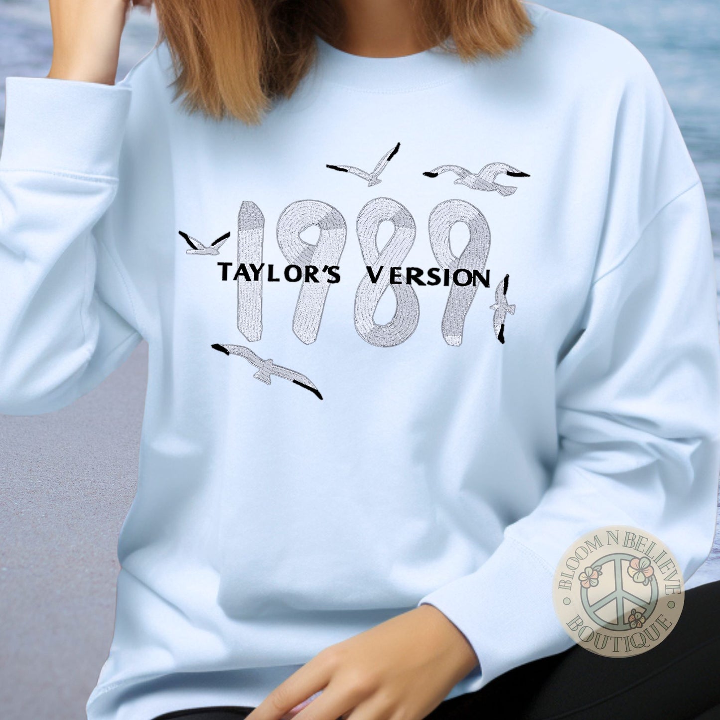 1989 TV Swiftie Embroidered Unisex Shirt - Bloom-N-Believe Boutique