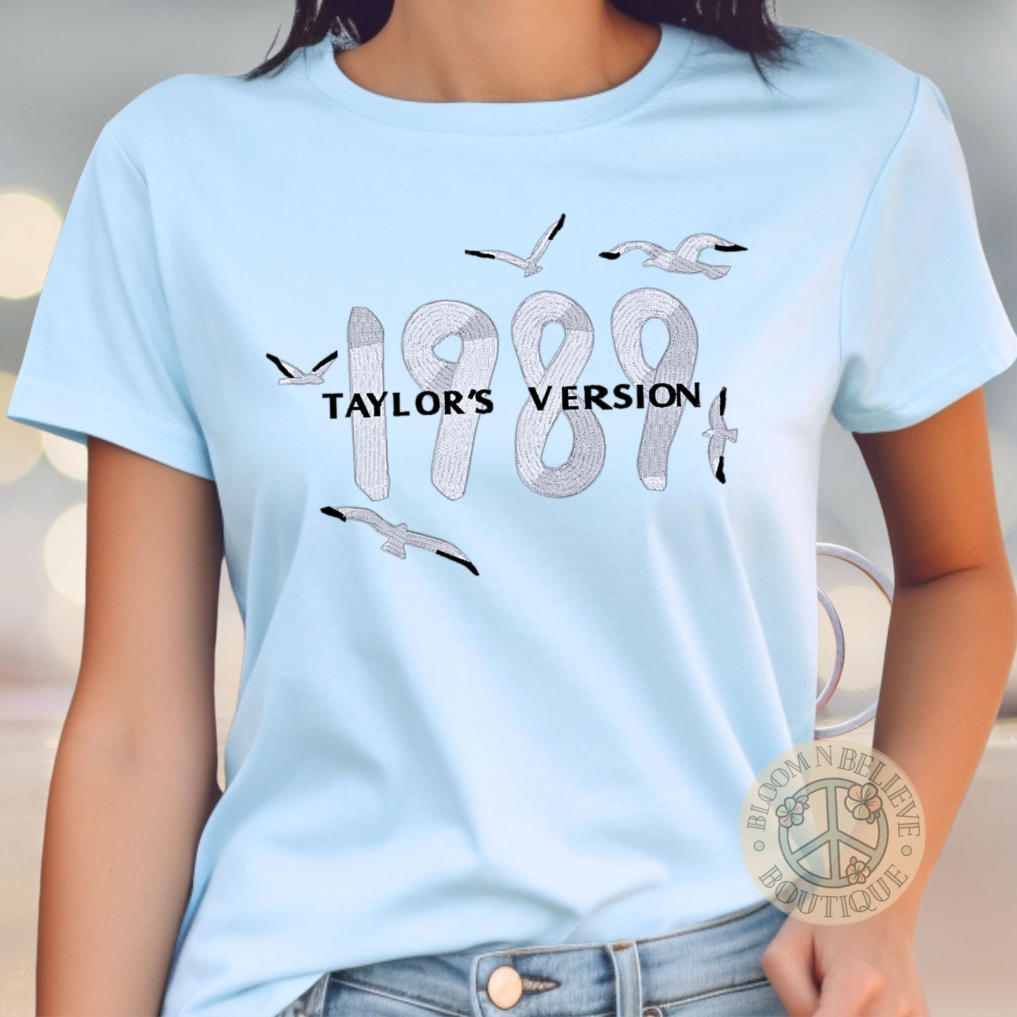 1989 TV Swiftie Embroidered Unisex Shirt - Bloom-N-Believe Boutique