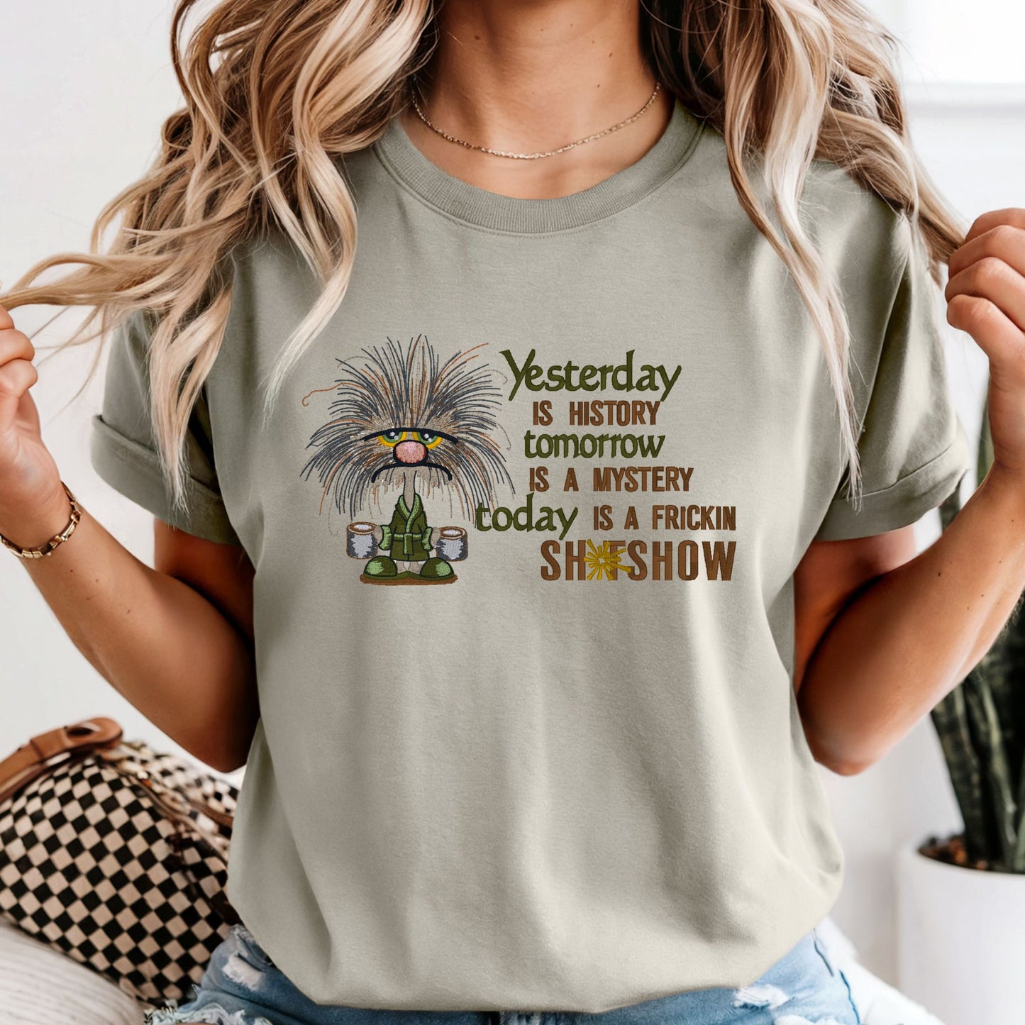 Today is a Sh*tshow_ Embroidered Unisex Shirt - Bloom-N-Believe Boutique