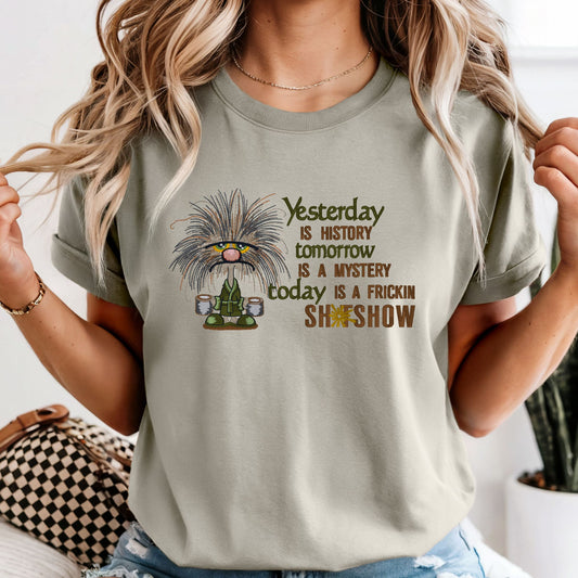 Today is a Sh*tshow_ Embroidered Unisex Shirt - Bloom-N-Believe Boutique