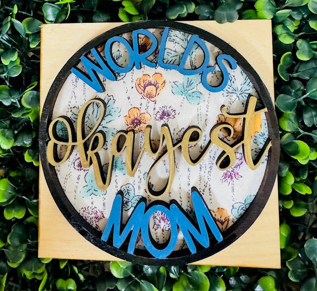 Interchangeable Leaning Frame Insert 4.25" - (MOM) - STV