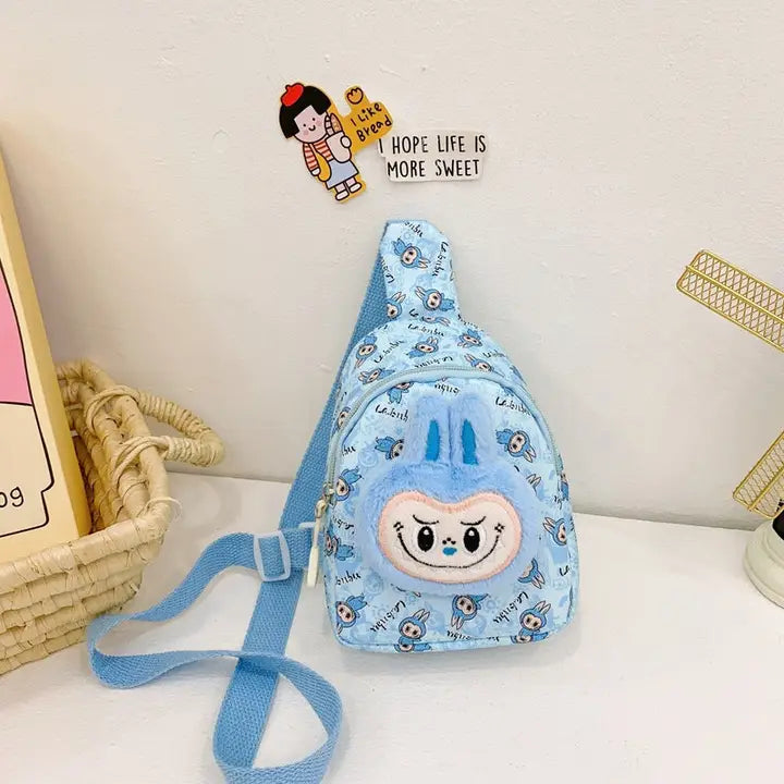 Children's Labubu Plush Chest Bag - STV