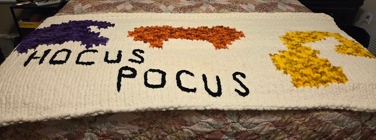 Hocus pocus Bed runner - We Customize Crafts