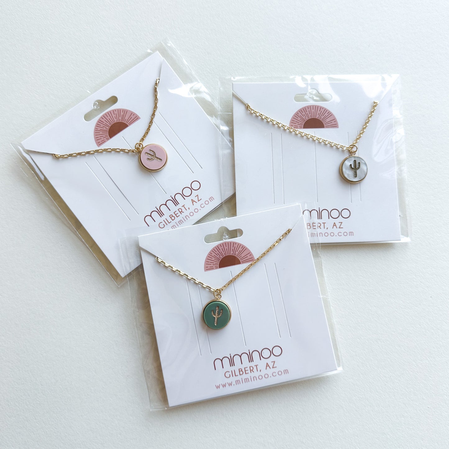 Handmade Acrylic & Gold North Star Necklaces - Auggie & Friends