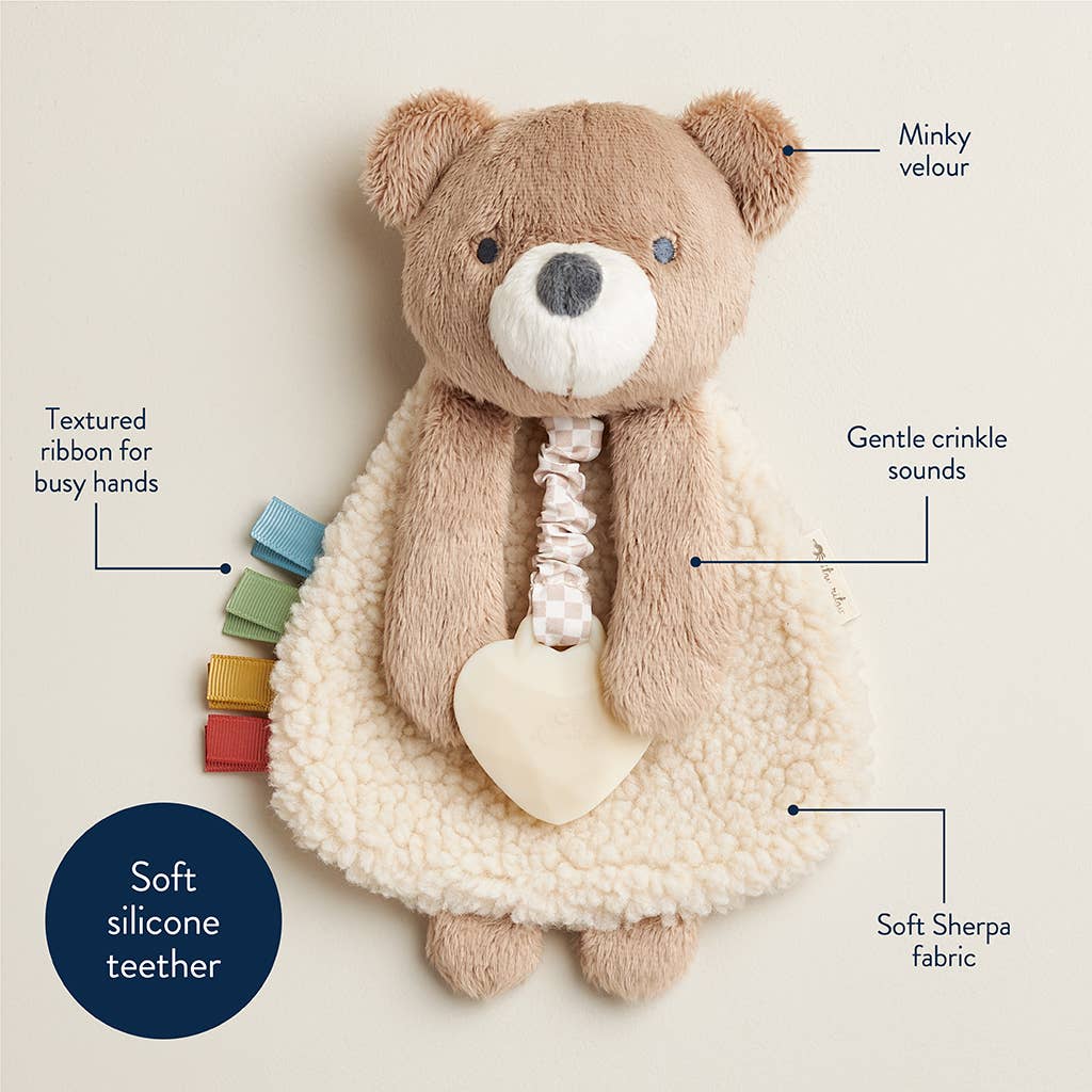 Theo the Bear Itzy Lovey - MIMINOO
