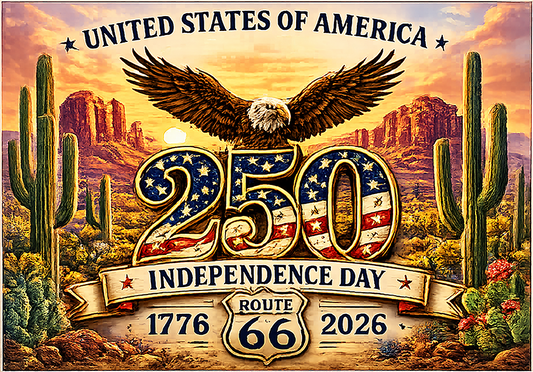 America 250th Anniversary Refrigerator Magnet – 1776–2026 | Independence Day Commemorative (Copy)