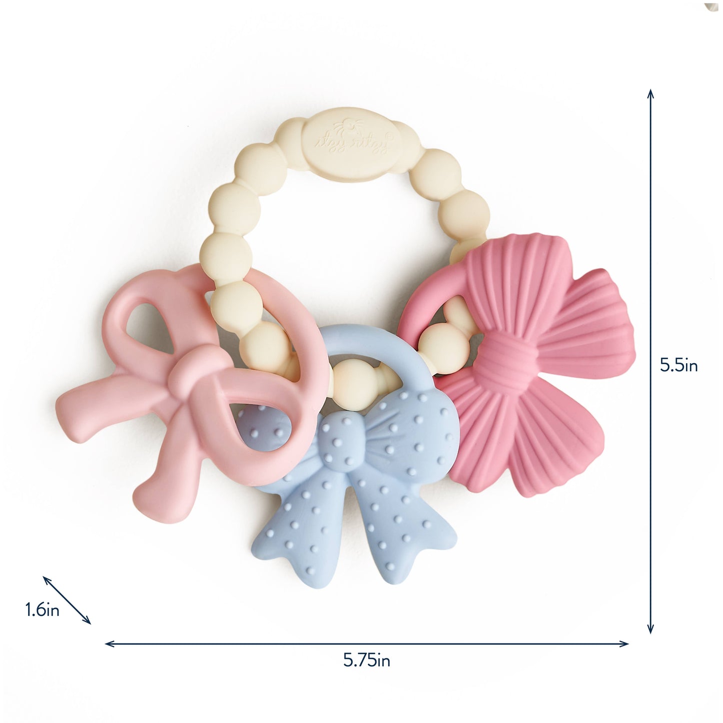 Itzy Trio Teether Bows