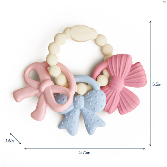 Itzy Trio Teether Bows
