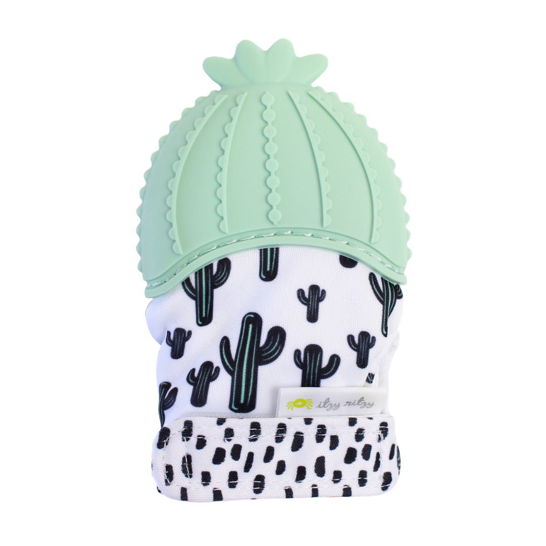 Itzy Mitt Silicone Teething Mitts: Bow