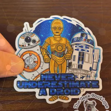 Star Wars Theme Sticker - STV