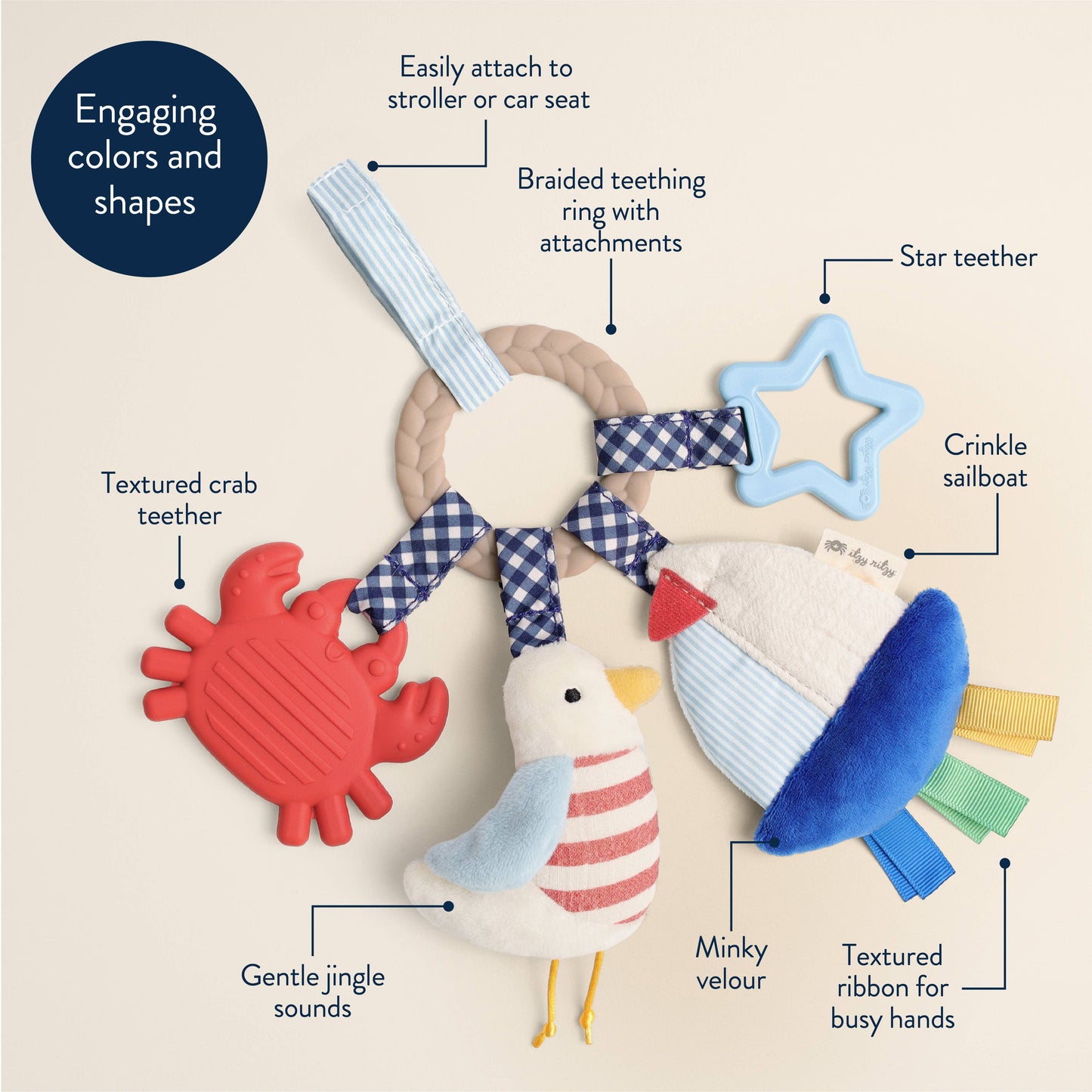 *NEW* Nautical Bitzy Busy Ring