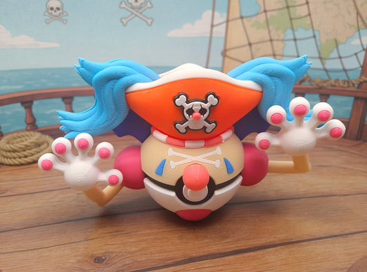 Buggy the Clown Mr. Mime Poké Ball –Craftsbylemieux