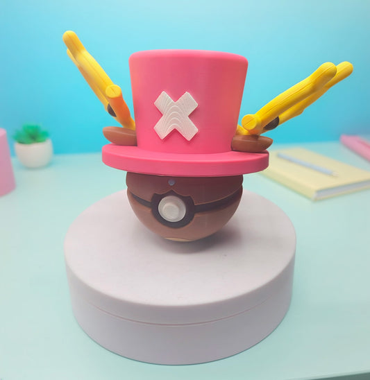 Tony Tony Chopper Stantler Poké Ball – craftsbylemieux