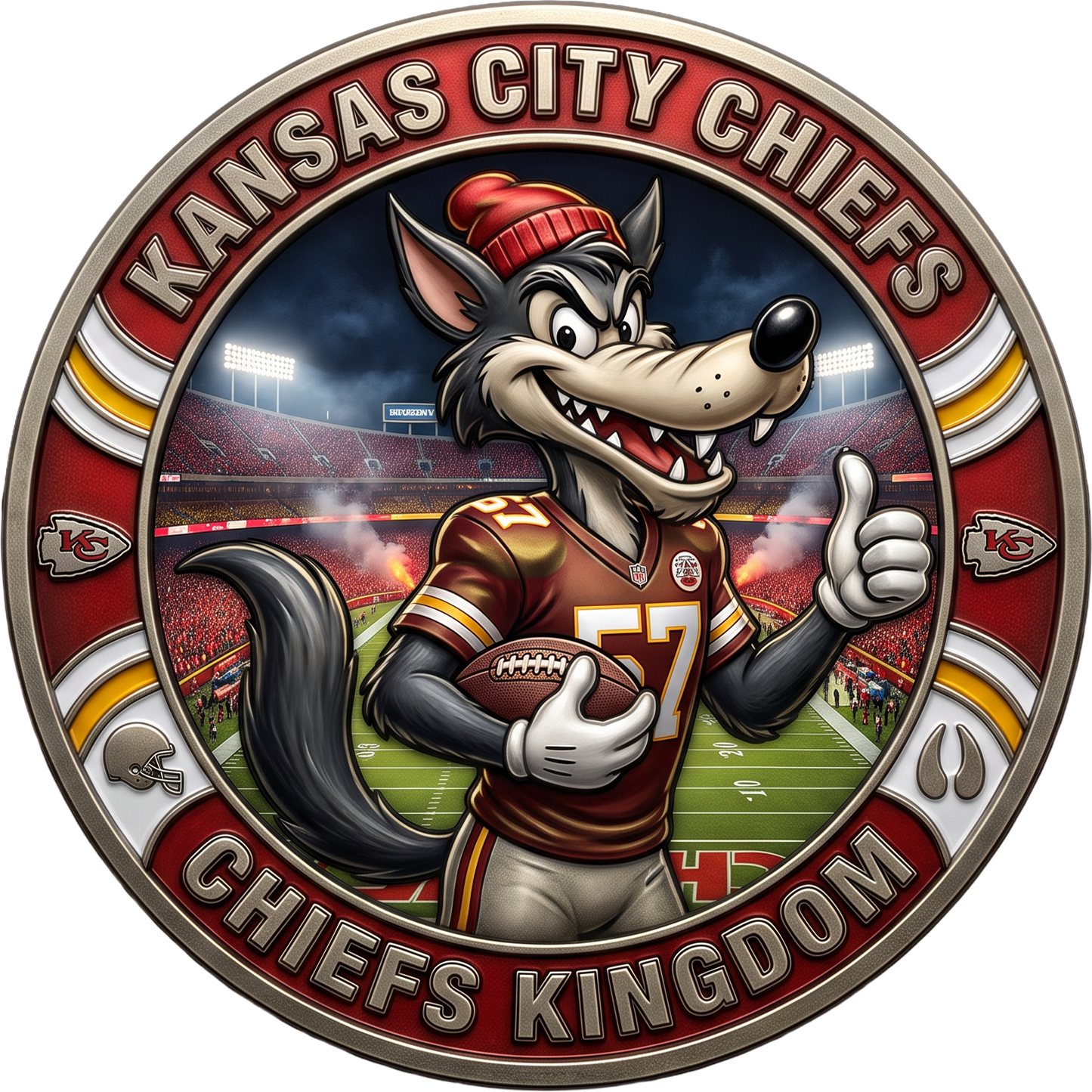 Disney & NFL Inspired 3D Challenge Coins - We Customize Crafts