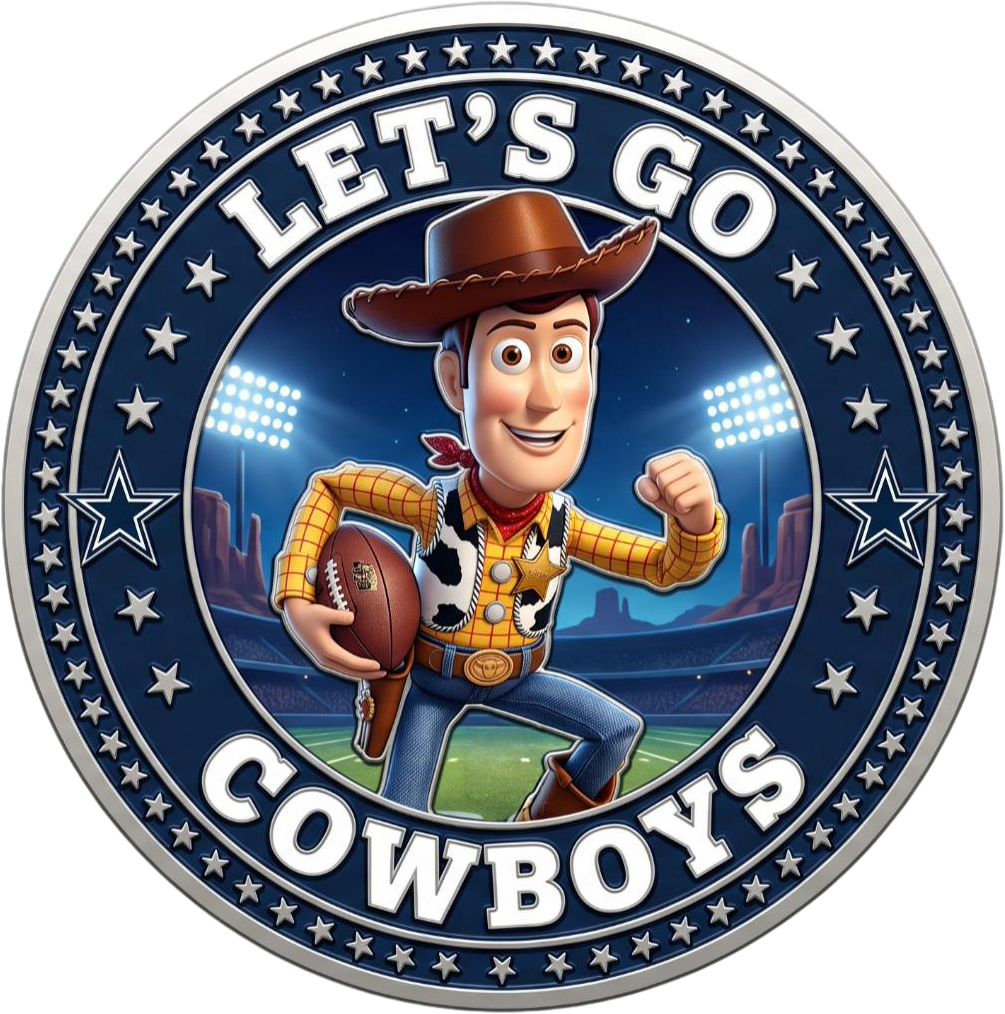 Disney & NFL Inspired 3D Challenge Coins - We Customize Crafts
